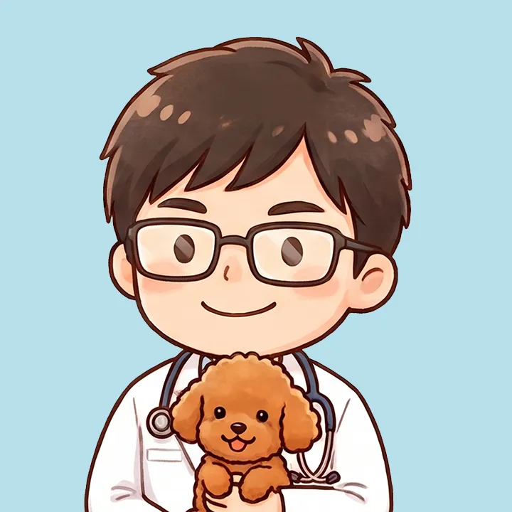 赤澤獣医師のイメージイラスト